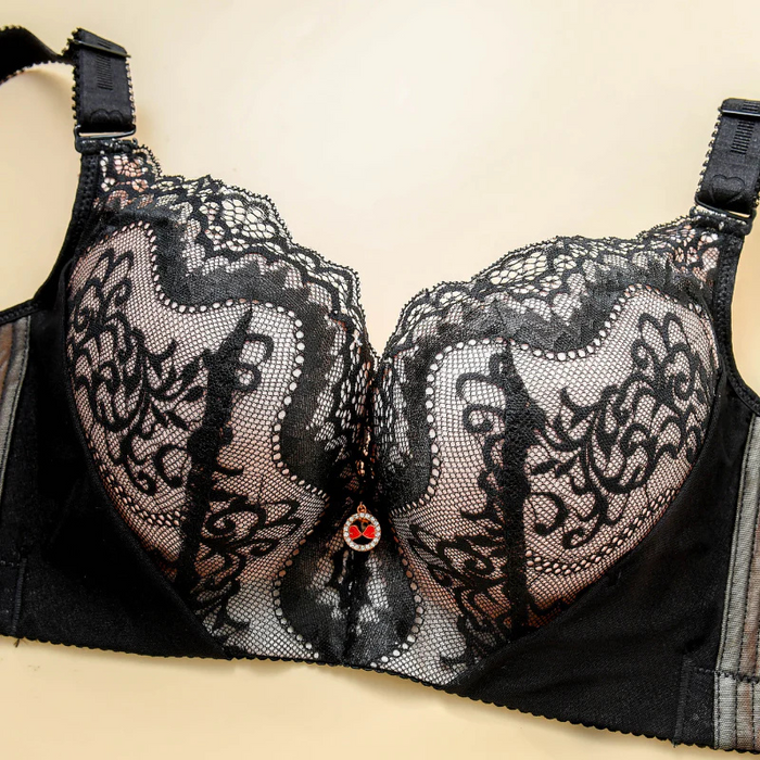 Lace Design Push Up Bra