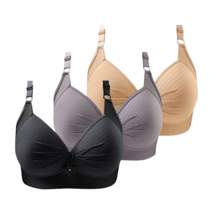 Pack Of Three Wireless Bra Set