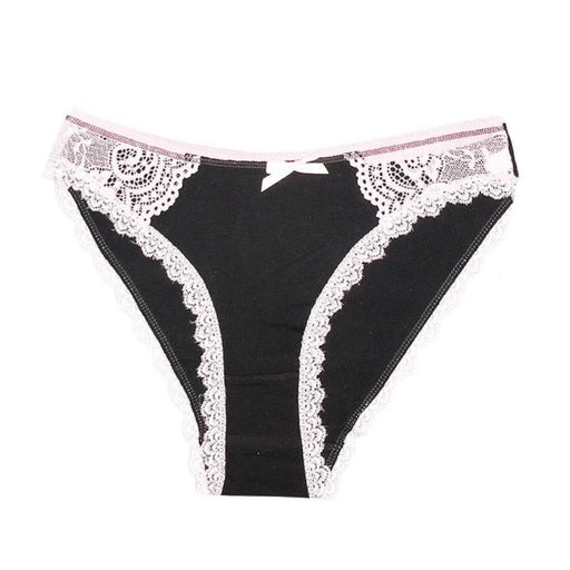 Casual Low Rise Solid Color Female Brief Underwear - Comfy Women Underwear