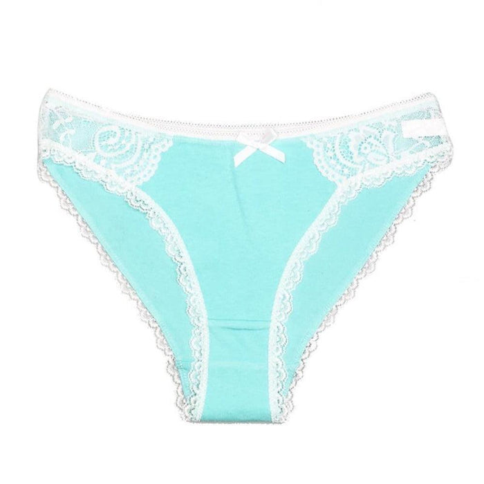 Casual Low Rise Solid Color Female Brief Underwear - Comfy Women Underwear