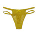 Comfortable Low Rise Casual Thong Panties - Comfy Women Underwear