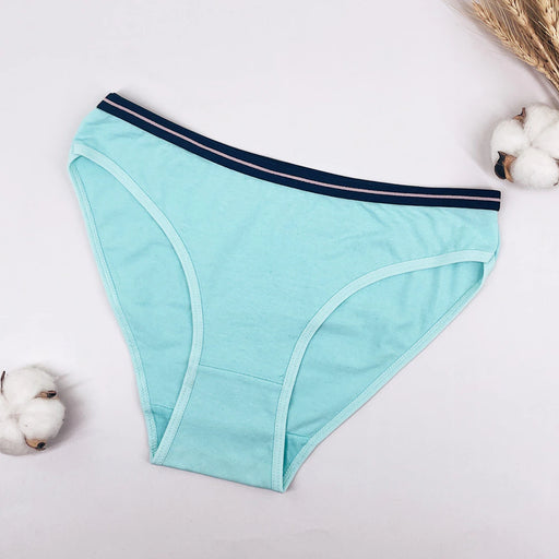 Comfortable Solid Color Cotton Underwear - Comfy Women Underwear