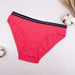 Comfortable Solid Color Cotton Underwear - Comfy Women Underwear