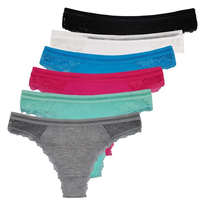 Low Rise Cotton Lace Under Pants For Women - Comfy Women Underwear