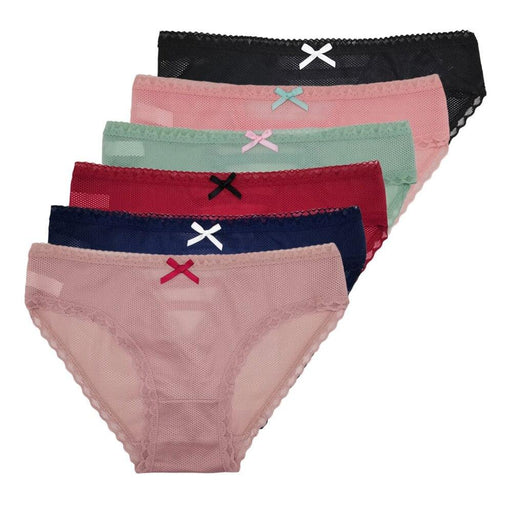 Low Rise Female Mesh Panties - Comfy Women Underwear