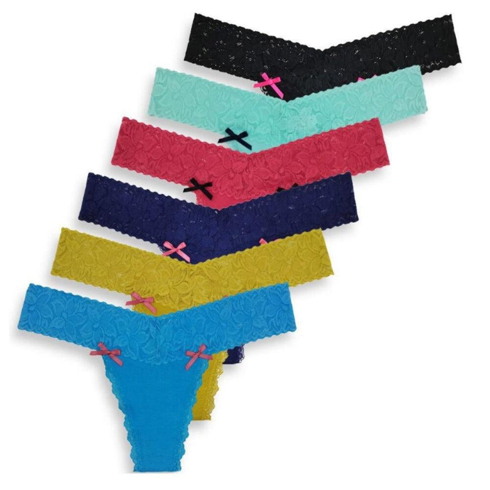 Solid Color Cotton G Strings Lingerie For Women — Comfy Women Underwear