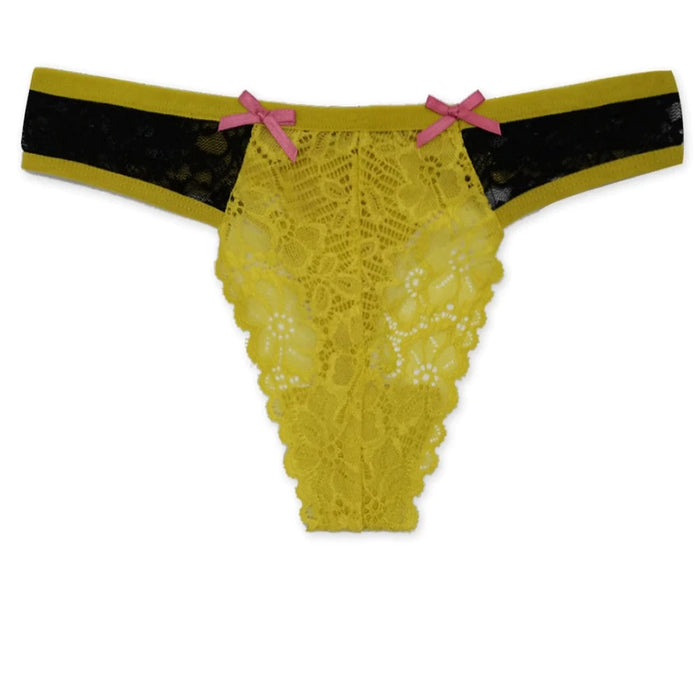 Women Comfortable Low Waist Transparent Lingerie - Comfy Women Underwear