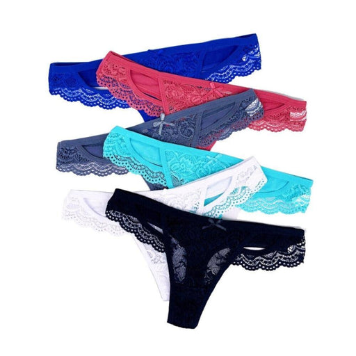Women Low Waist Lace G String Underpants - Comfy Women Underwear