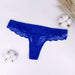 Women Low Waist Lace G String Underpants - Comfy Women Underwear