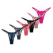 Women Solid Color Transparent G String Panties - Comfy Women Underwear